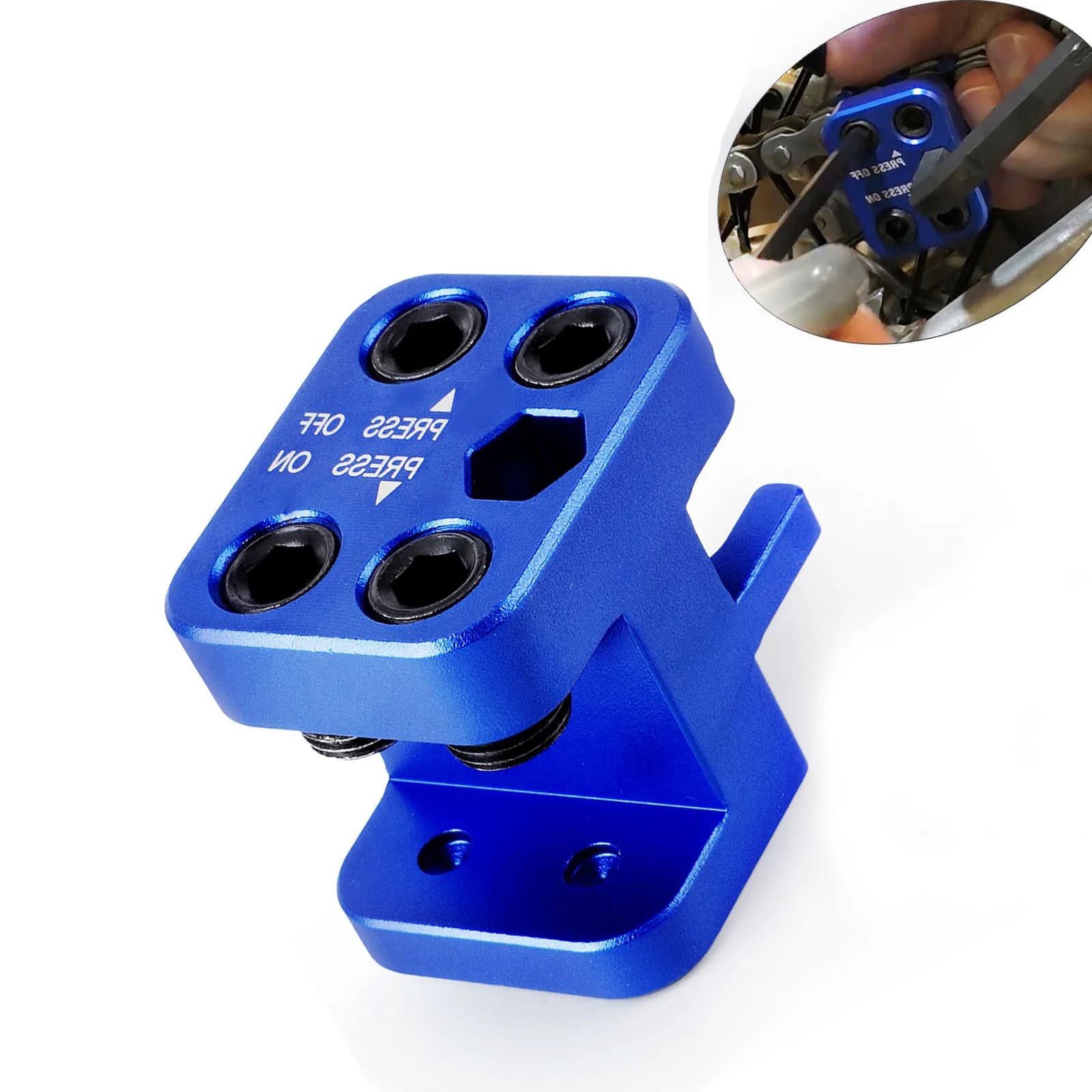 Professional Master Link Chain Press Tool 520 525 530 Sideplate Motorcycle ATV DIRT BIKE