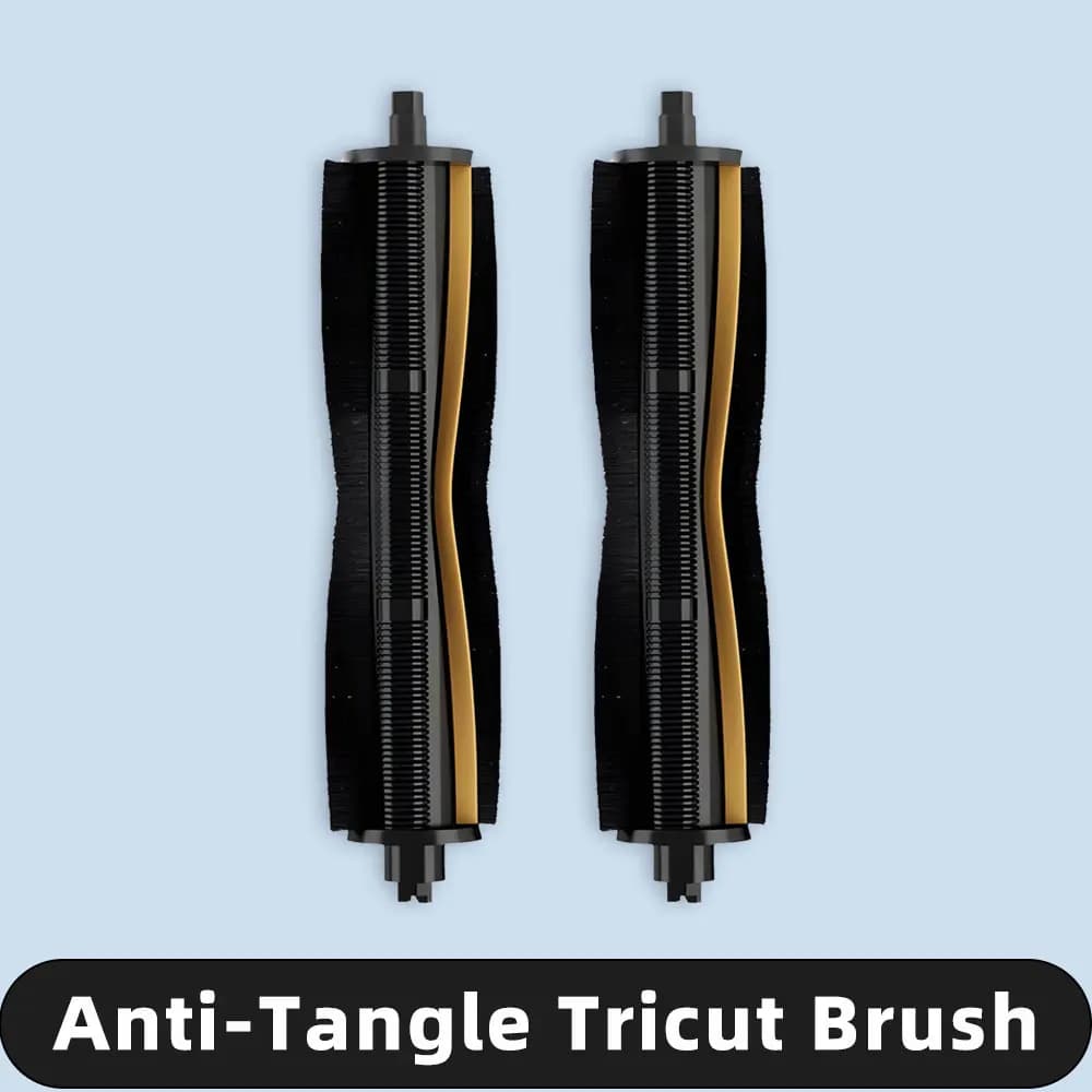 Tricut Brush Compatible For Dreame L10s Pro Ultra Heat, L20 L30 L40 Ultra, X30 X40 Ultra, Mova E30 Ultra, Xiaomi M30S M40 H40