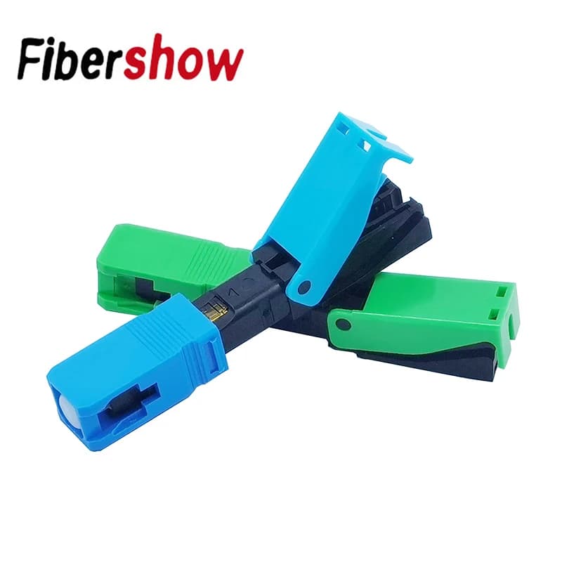 FTTH SC UPC Optical fibe quick connector SC FTTH Fiber Optic Fast Connector Embedded High Quality SC APC