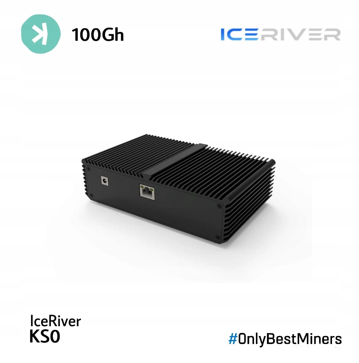 BUY 5 GET 2 FREE IceRiver KS0 100Gh/S 100W KAS Miner Kaspa Miner
