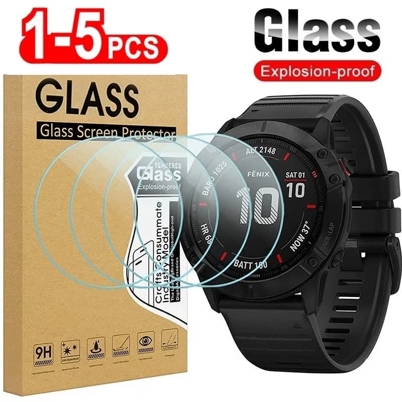 For Garmin Fenix 6X Pro 6S 6 Pro Screen Protector Tempered Glass for Garmin Fenix 6X Pro 6S Fenix 6 Pro Protective Film Foil