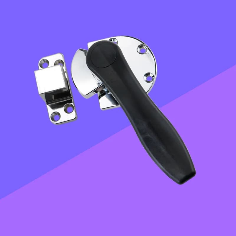 Zinc Alloy Compression Cabinet Door Lock Box Handle for Steamer Oven