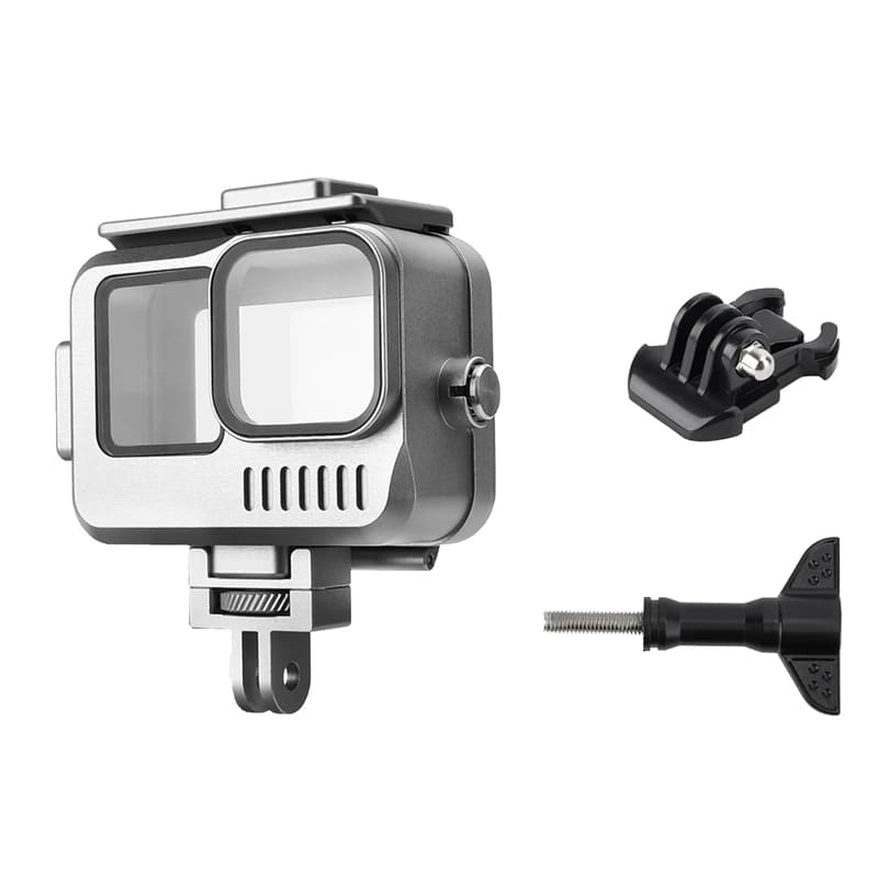 Case 40M For Gopro Hero 11 10 9 Diving Protective Housing Underwater Cover Accessories