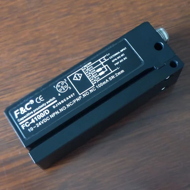 Laser Film Sticker Detection Capacitive Label Sensor FC-4100