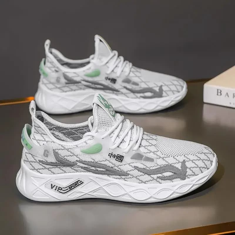 Classic men's shoes lightweight comfortable mesh breathable casual sports shoes for teenagers anti slip running shoes sneakers