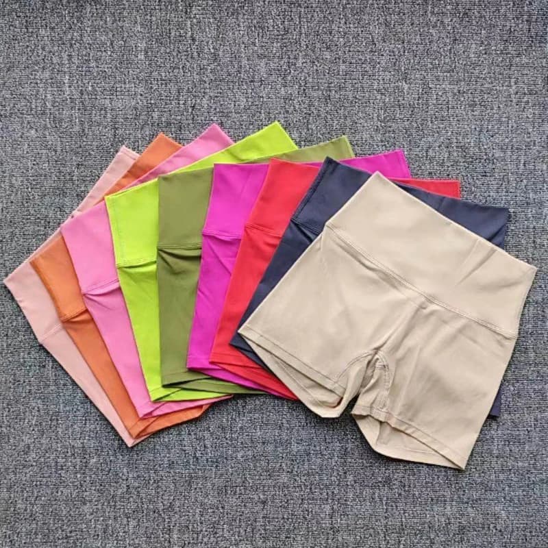 Women's Yoga Fitness Shorts Running Cycling Women's Leggings Quick Dry Breathable High-Waisted Yoga Shorts