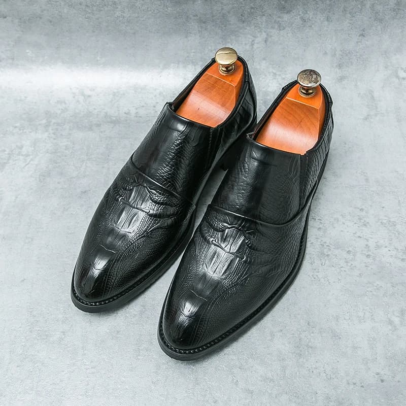 Men Leather Shoes Casual Formal Dress Oxfords Plus Size 46 British Style Wedding Flats Soft Breathable Walking Office Sneakers