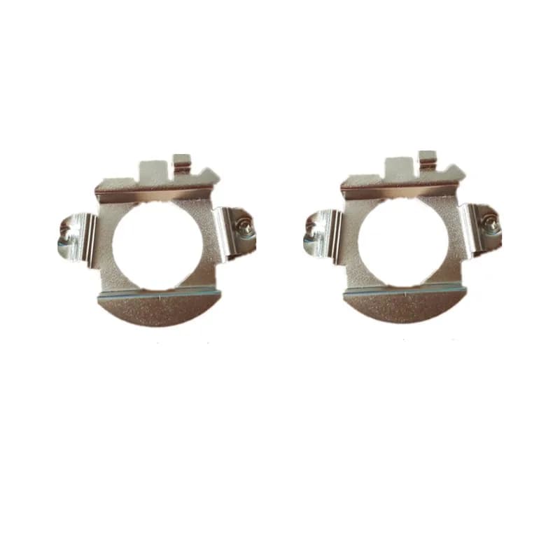 Rockeybright H7 LED Headlight Bulb Retainer Adapter Holder Base Socket Clips For Mercedes-Benz ML- class C-class For BMW E60 E61