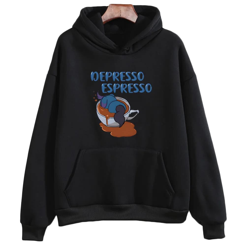 Palworld Depresso Espresso Hooded with Hooded Fleece Comfortable Sweatshirt for Autumn/Winter Women/men Clothes Cartoon Hoody
