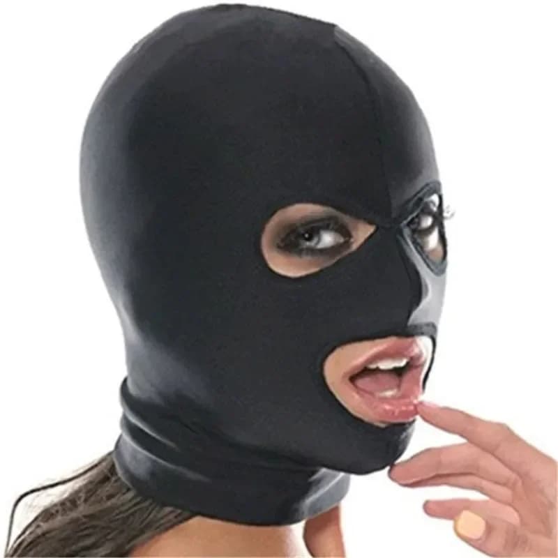 Elasticity mask Unisex Standard Seamless Fetish Hoods for Cosplay Masquerade Party Hat Tactical Face Mask Outdoor Tactical Games
