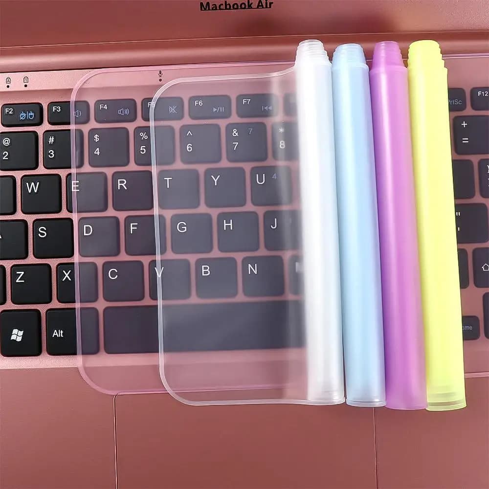 Laptop Soft Silicone Waterproof and Dustproof Keyboard Film Universal Laptop Keyboard Silicone Cover Keyboard Dustproof Film