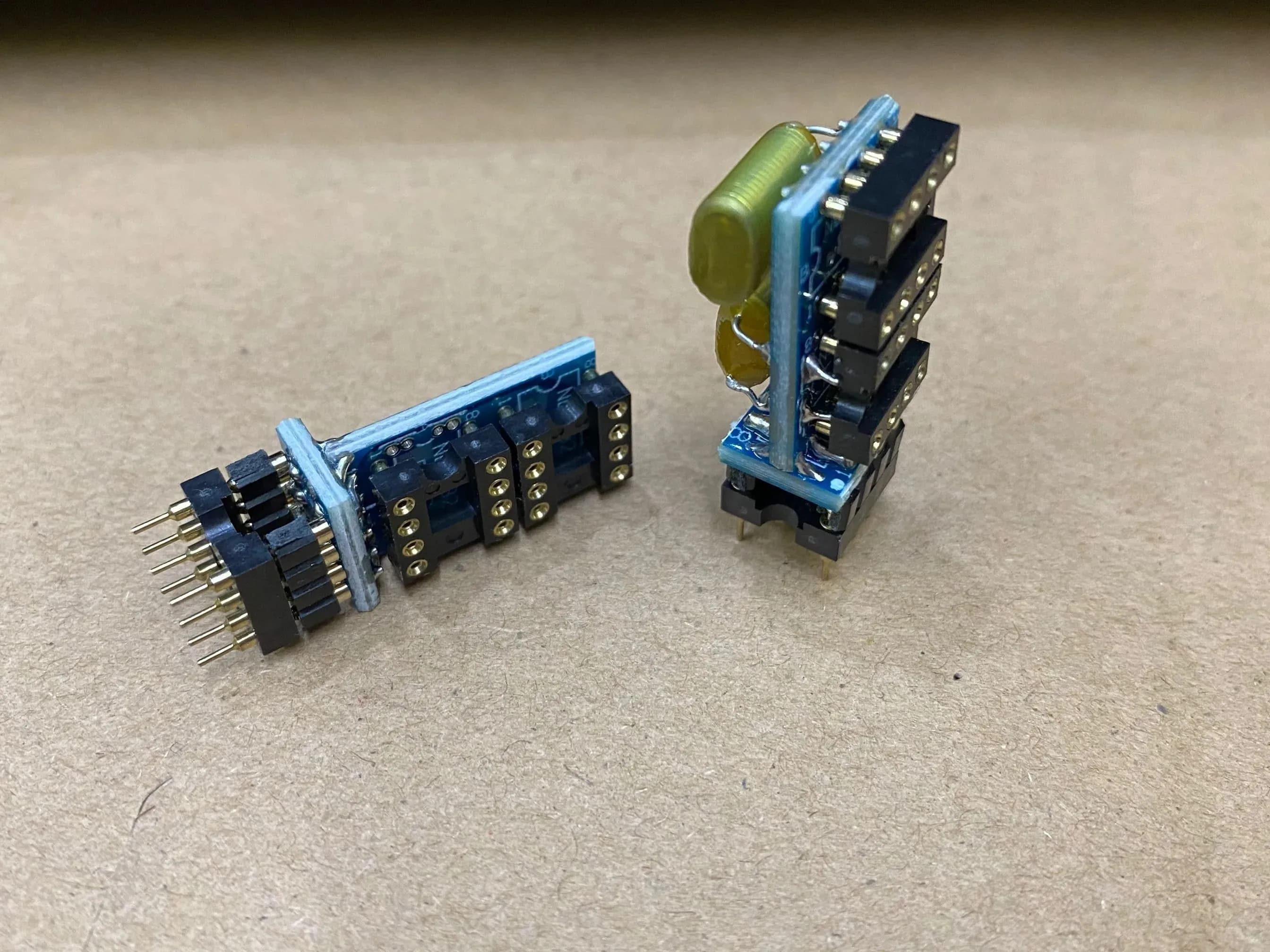 Double turn double op amp upgrade conversion base signal amplification and buffering output LG130 with capacitor