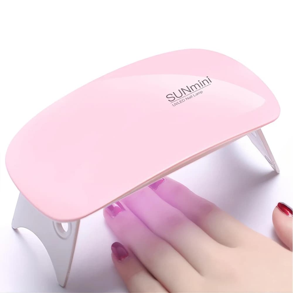 Foldable Nail Lamp 6w Uv Led Lamp For Nails Machine 6 Uv Leds Gel Nail Polish Dryer Lamp Manicure Tool Professional Equipme
