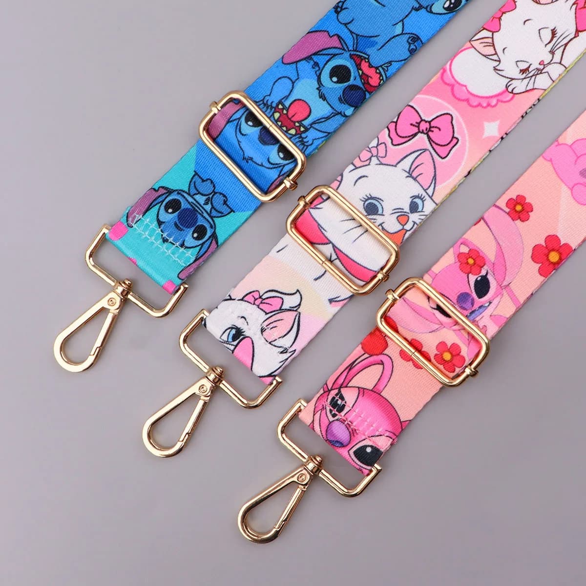Cute Cat StitchLadies Messenger Bag Shoulder Strap Bag Strap One Shoulder Adjustable Shoulder Strap Accessories Bag Strap