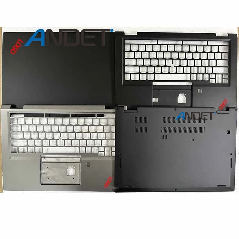 Original For Lenovo Thinkpad X390 Yoga Laptop Screen Top Case Lcd Back Cover Rear Lid Keyboard Bezel Palmrest Bottom Shell