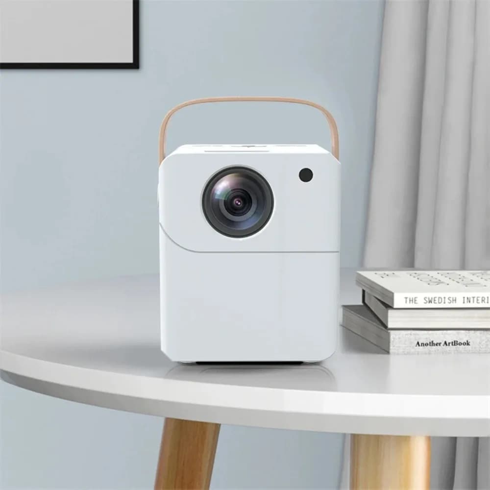 Portable Smart 4K Projector Mini Home Theater Android  Outdoor Wifi Bluetooth LED Video Game Phone Cinema Speaker