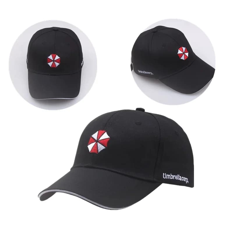 Adult Outdoor Sunscreen Hats Residents Evils Protective Umbrella Baseball Cap Umbrella Corporation Symbol Unisex Adjustable Hat