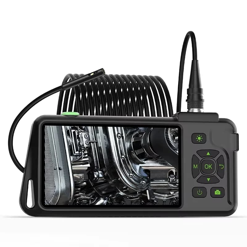 5''IPS Screen Industrial Endoscope Video Autofocus Camera HD1080P Single Dual Triple Lens Pipe Inspection Borescope Waterproof