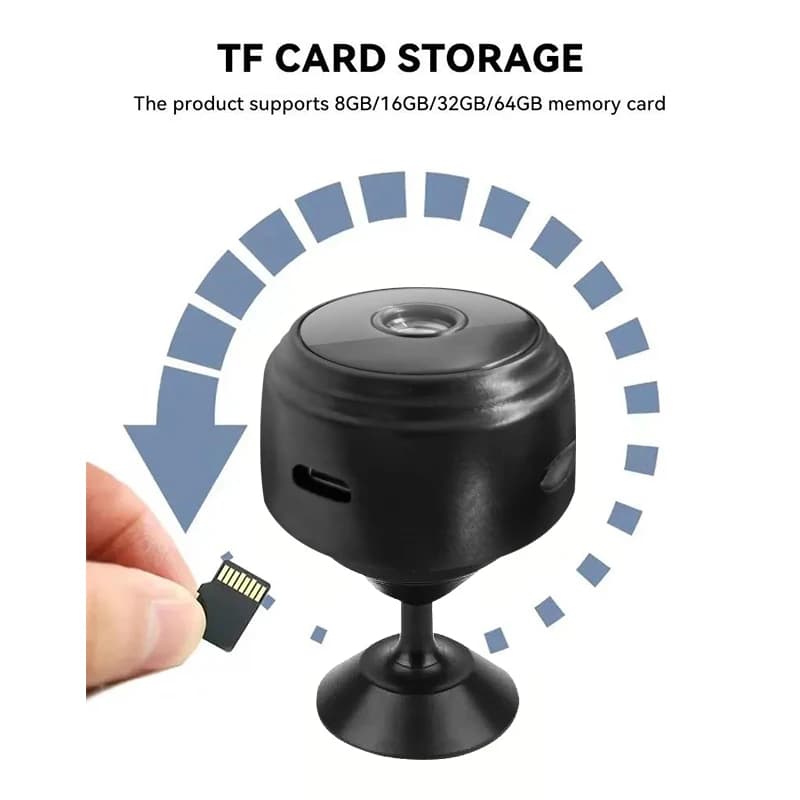 A9 WiFi Mini Camera Wireless Video Recorder Voice Recorder Security Monitoring Camera Smart Home For Infants And Pets