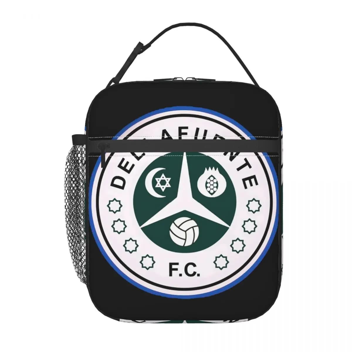 Dellafuente FC Hip Hop Rock Resuable Lunch Box Women Multifunction Thermal Cooler Food Insulated Lunch Bag Kids School Children