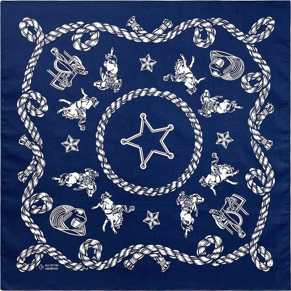 Navy Blue High Quality Hip Hop Cotton Square Scarf Men Cashew Flower Bandana Scarf  Headband Paisley Gifts For Boys/Girls