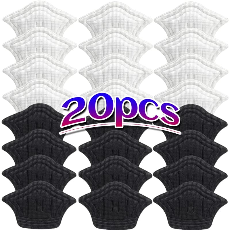 2/20pcs Insoles Patch Heel Pads for Sport Shoe Adjustable Size Feet Pad Pain Relief Cushion Insert Insole Heel Protector Sticker