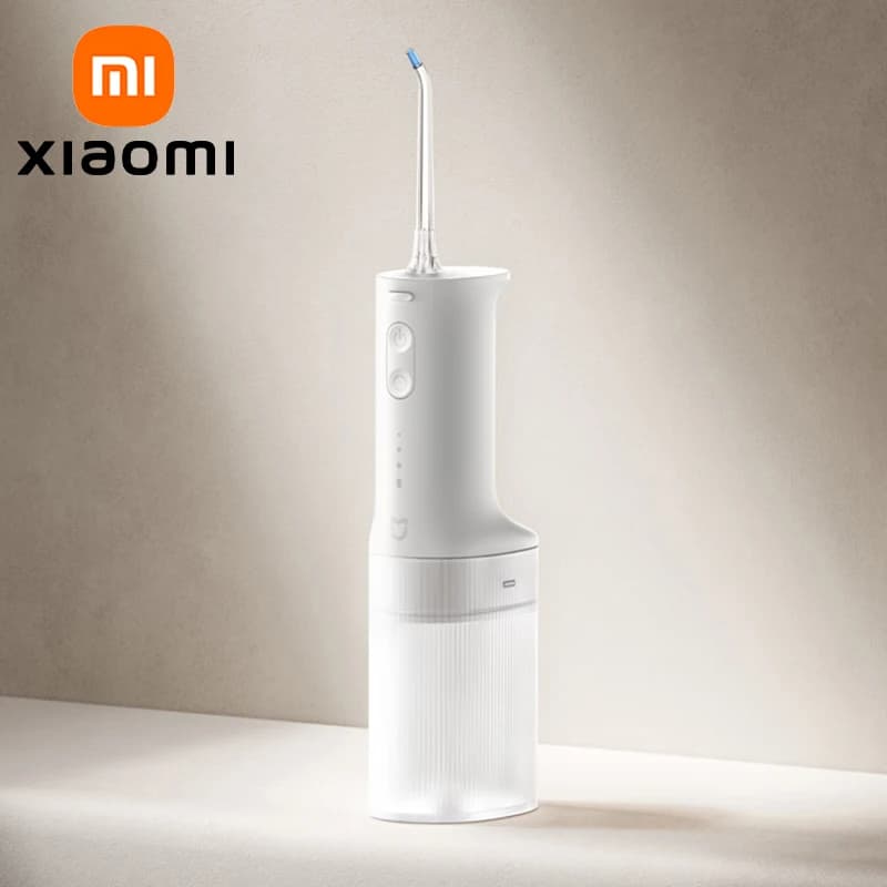 XIAOMI MIJIA Electric Oral Irrigator 2,IPX7 Waterproof Rating,200ML Water Tank,3 Frequency Conversion Modes,Water Flosser Dental