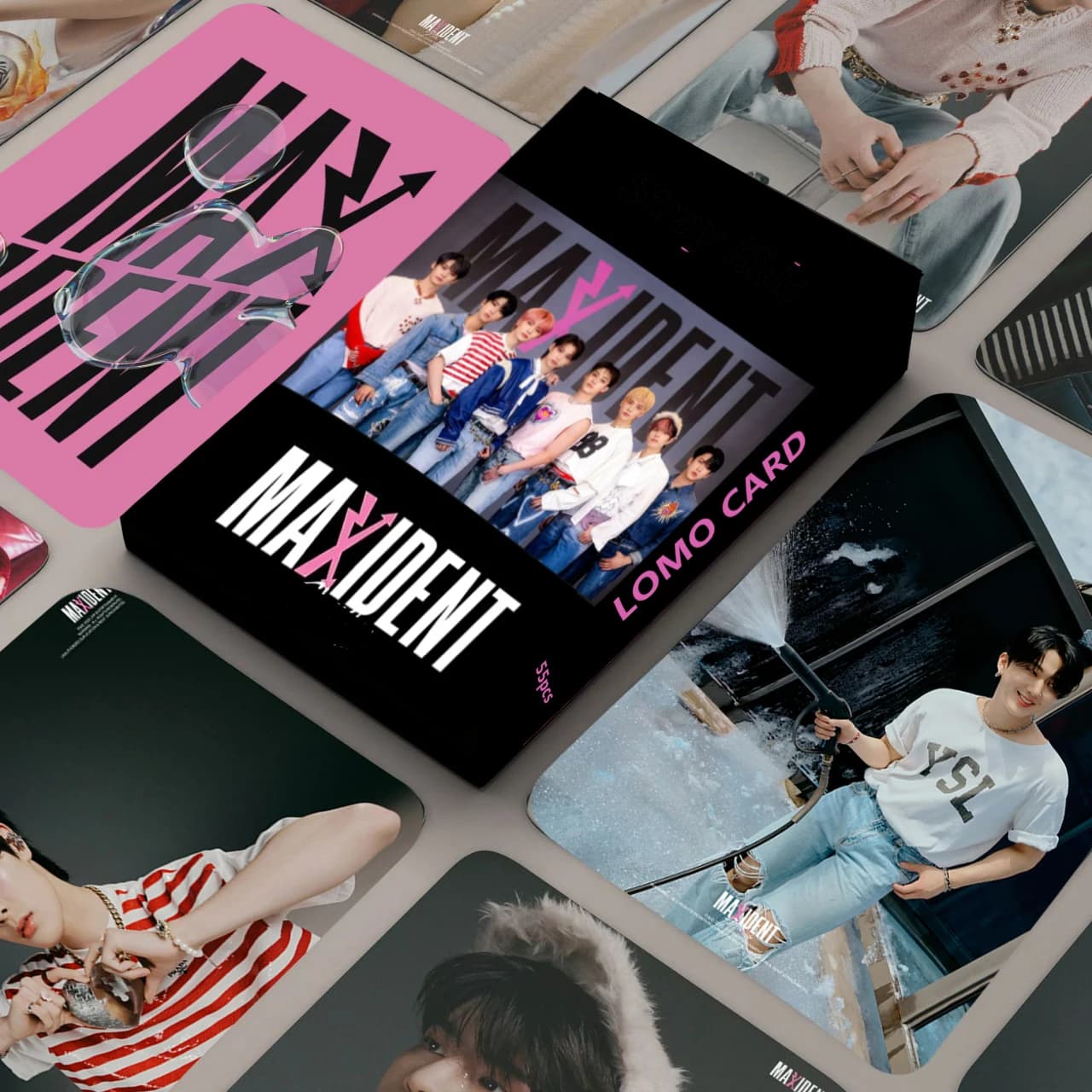 55pcs Kpop Group Lomo Cards MANIAC Photocard New Album Photo Print Cards Set Fans Collection