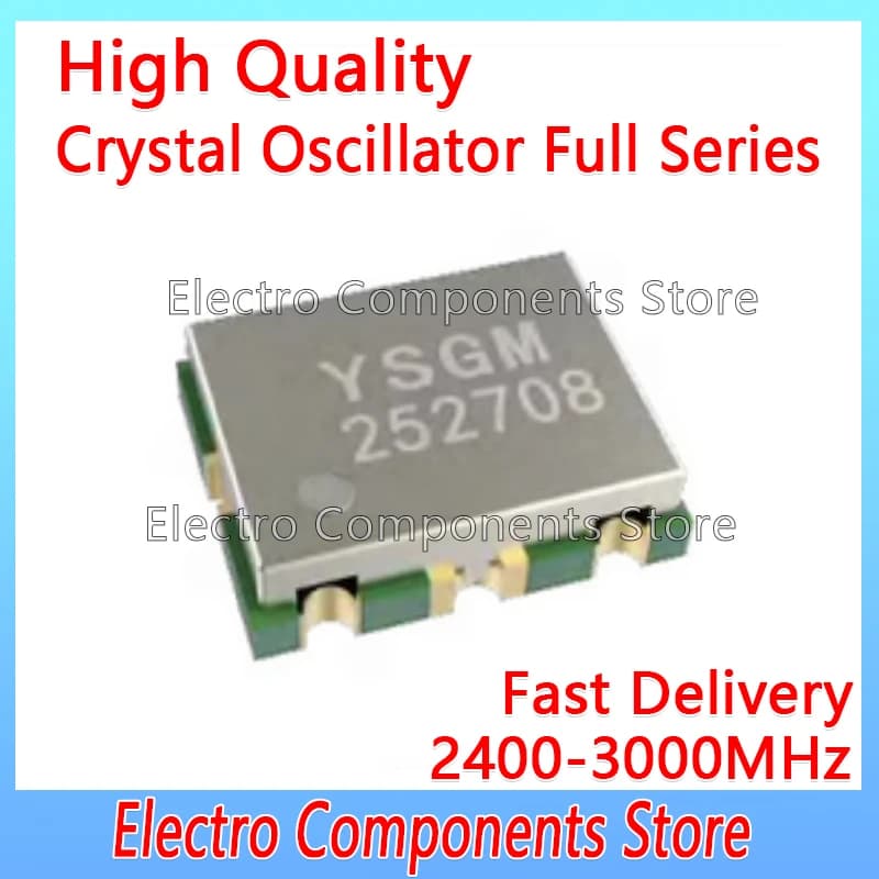 YSGM252708 2400-3000MHz VCO Voltage Controlled Oscillator TD-LTE 5G NSA 7mm*9mm*2mm Communication Interference 50Ω