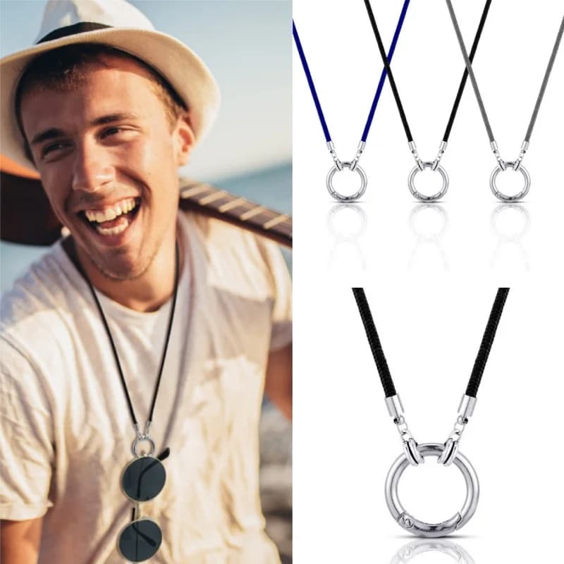 Eyeglasses Rope Neck Portable Cord String Hanging Unisex Sunglasses Glasses Holder Retainer