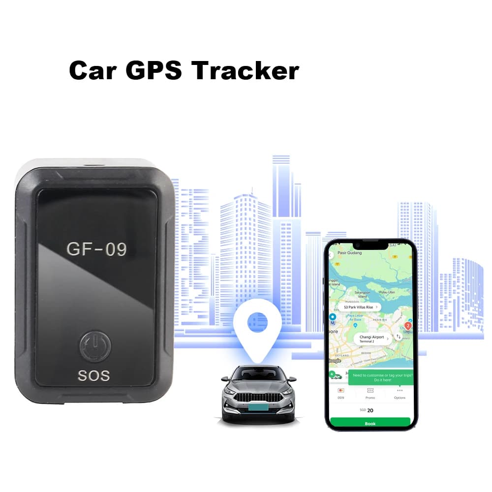 SOS WIFI Tracker Mini Car Tracker GPS Real Time Tracking Locator Device Anti-theft GPS Tracker Real-time Vehicle Locator