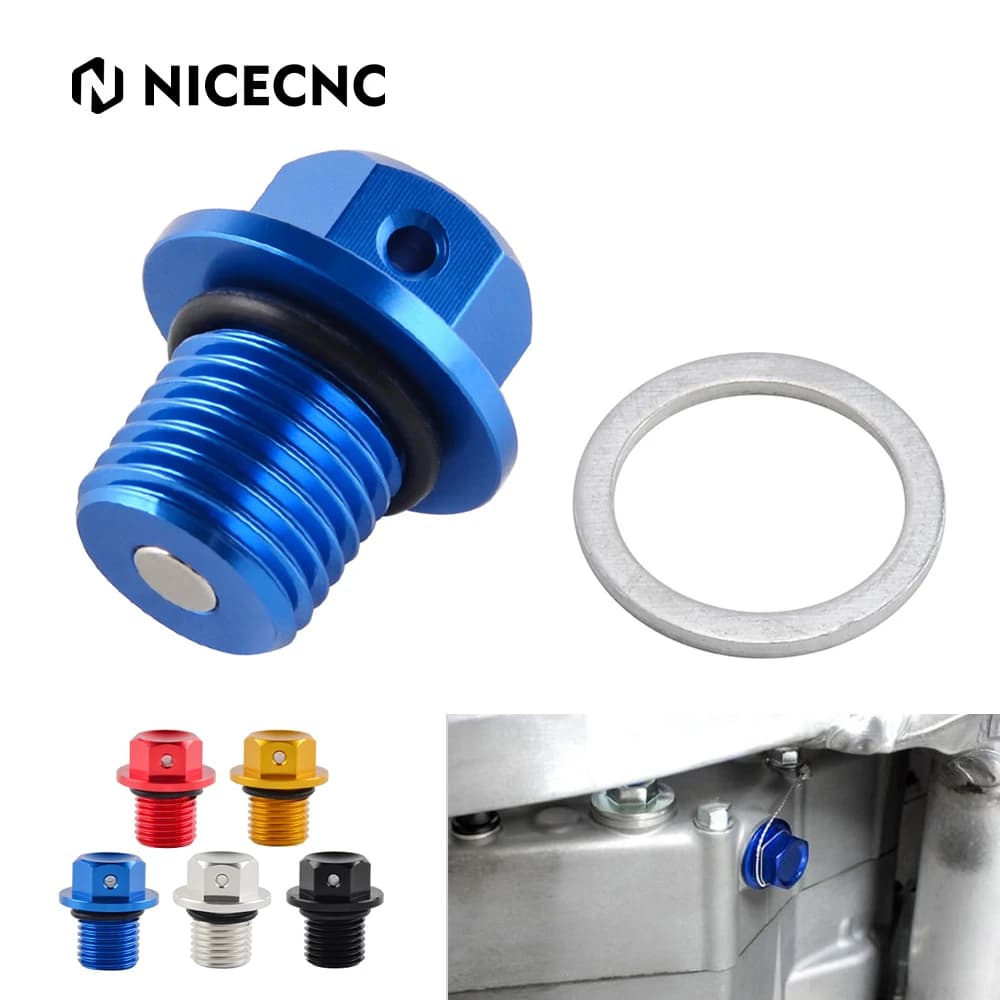 M14x1.5 Magnetic Oil Drain Plug Bolt for Yamaha MT-09 YZF-R1 YZF R6 FZ-07 FZ-09 FJ-09 FZ1 Fazer MT-07 XSR900 YZF1000R Thunderace