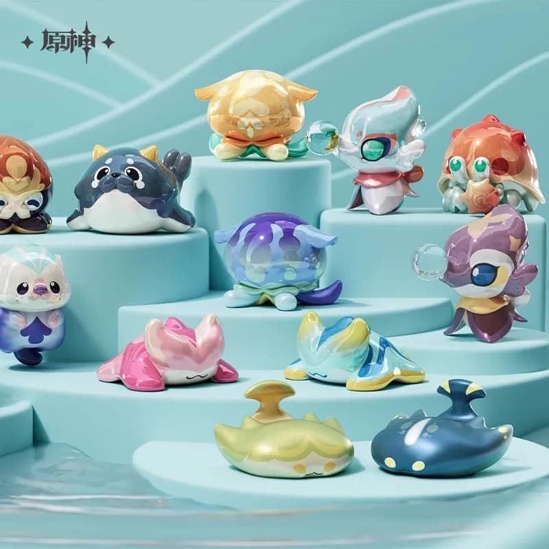 [Genuine] Game Genshin Impact Fontemer Aberrants Series Cute Cartoon Accessories Set Anime Character Halloween Gifts