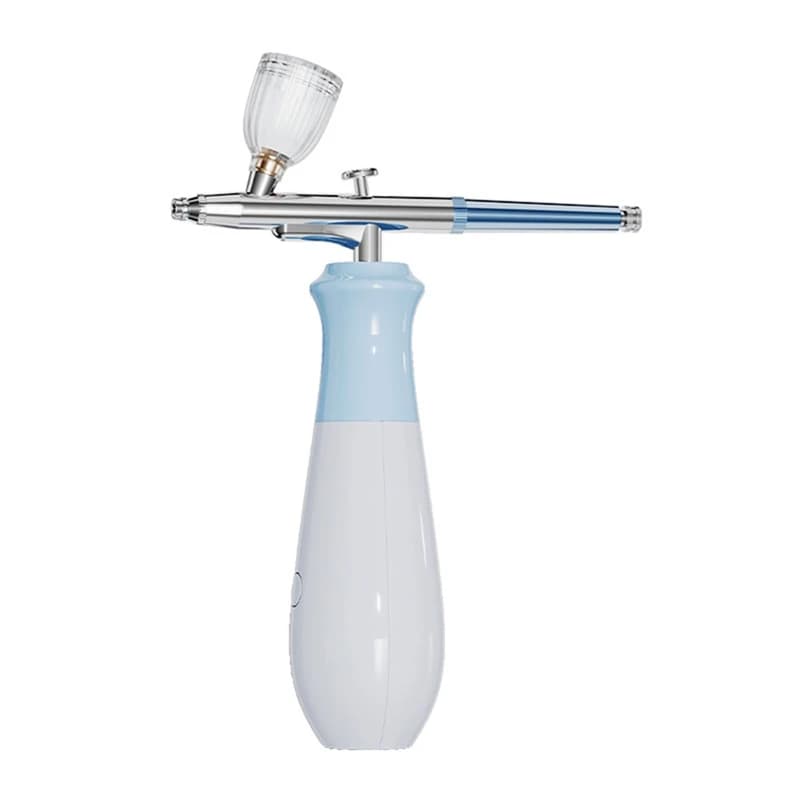 Rechargeable Cordless Airbrush Compressor Auto Handheld Portable Wireless Air Brush for Art Makeup Water Replenishing