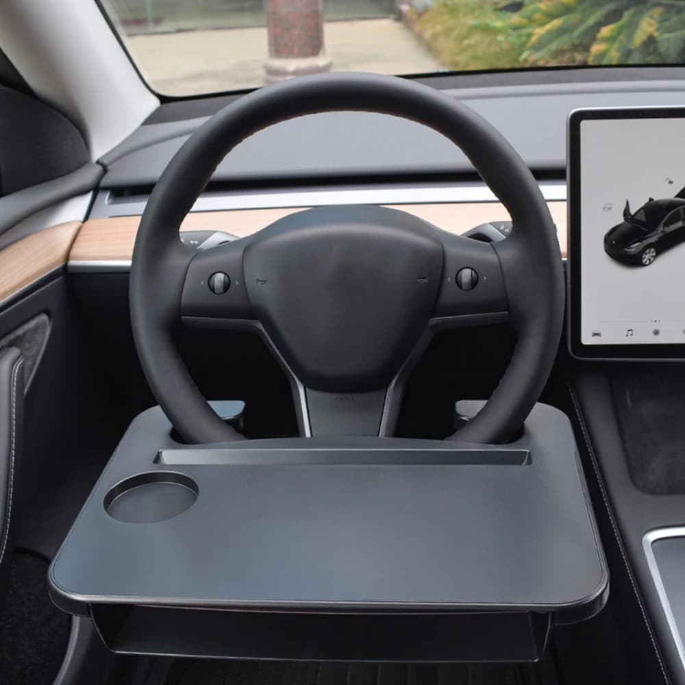 Multi-used Car Tray Laptop Desk Pad Mount Stand Eat Work Steering Wheel Dining Table Bracket Board Seat Gap Filler Organizer