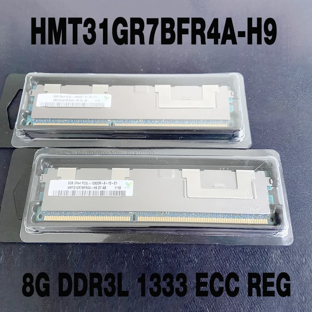 1PCS  HMT31GR7BFR4A-H9 8G DDR3L 1333 ECC REG For SKhynix Server Memory