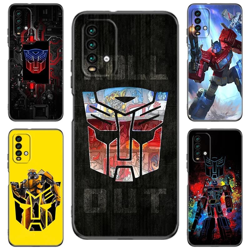 Transformers Hot Cool Phone Case For Xiaomi Redmi 11 Prime 11A 12C 13C A1 A2 Plus A3X 12 13 4G 10 13R 5G 9A 10A 9C 10C 9i 9T 12R