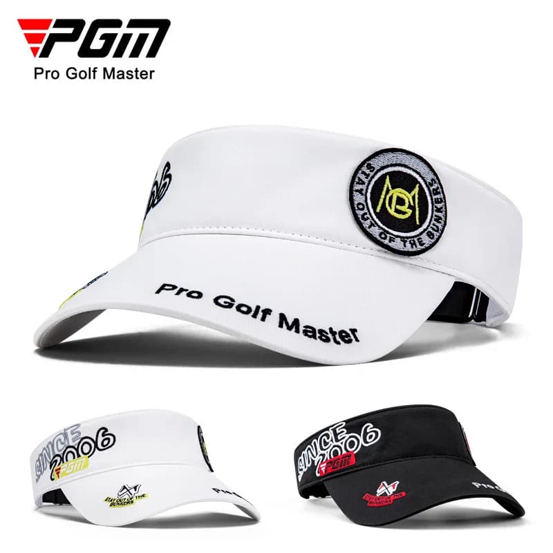 PGM Golf Men's Headless Cap Sunshade Sunscreen Fashion Embroidery Breathable Quick Drying Tennis Hat MZ044