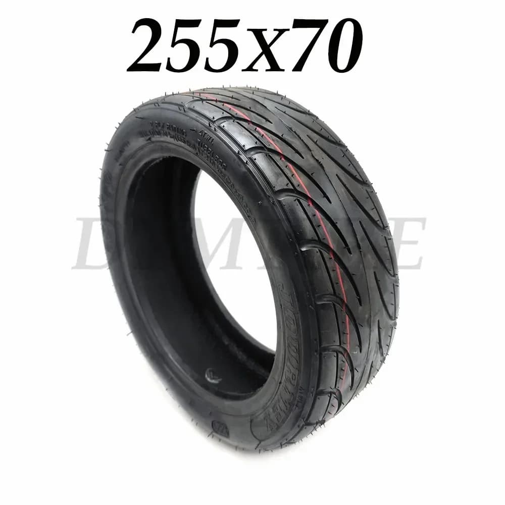 255x70 Vacuum Tire Universal 10x2.70-6.5 Tubeless Tyre for Folding Mini Leisure Car 10 Inch Electric Scooter Parts