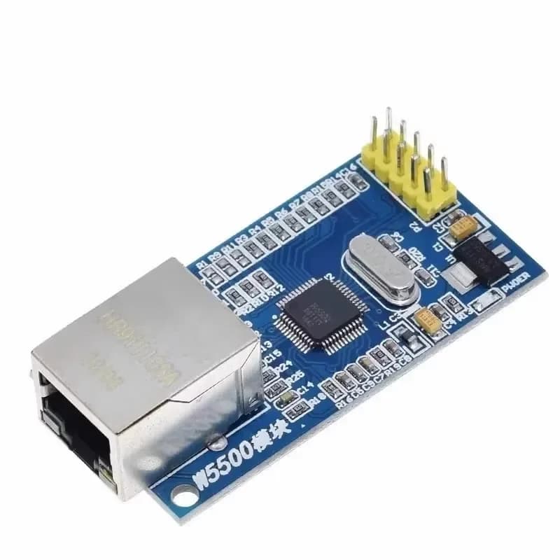 USR-ES1 W5500 SPI to LAN Ethernet Network Module Converter TCP IP 51/STM32 SPI Interface W5100 For Arduino Internet of Things