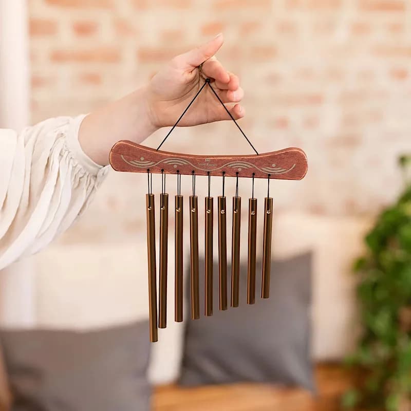 Sound Beam Sound Therapy Wind Chimes Music Niche Instruments Meditation Healing Sound Tree Ring Musical Instruments Percussion
