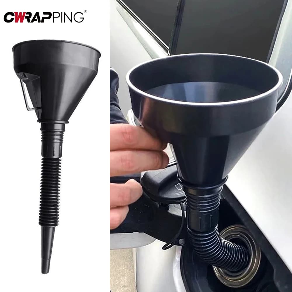 Motorcycle Filling Extension Pipe Flexible Engine Refueling Snap Funnel for Car Motorcycle Water Oil Filter Funnels Tools