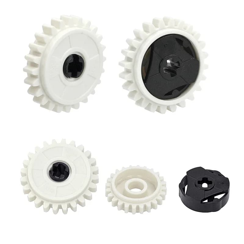 Building Blocks Toys for DIY Technical Part 10PCS/lot MOC Round Clutch Gear 24 Tooth Car Accessories Compatible with 76244