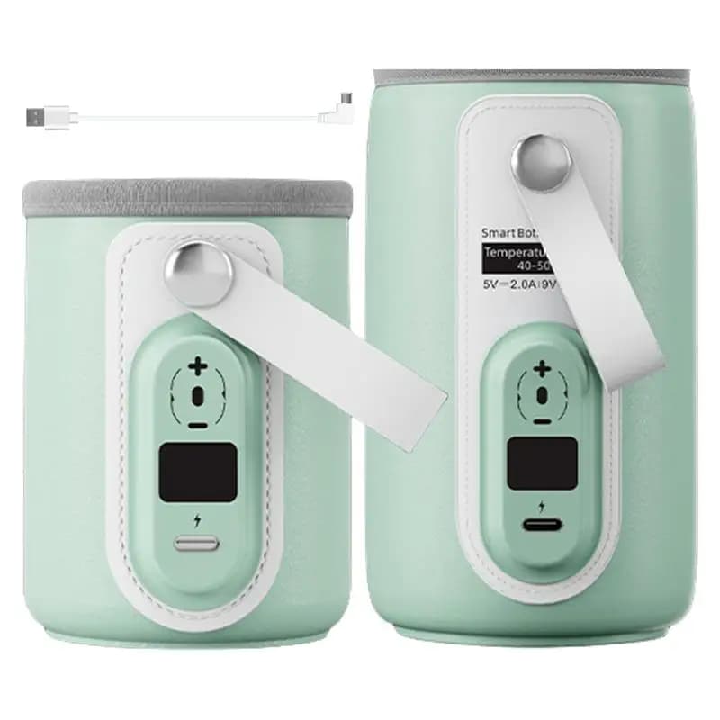 Baby Nursing Bottle Heater Safe Insulated Bag USB Rechargeable Milk Water Warmer Cover For Infant Outdoor Traveling Accessories