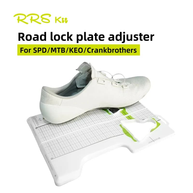 Rrskit Bicycle Pedal Cleats Adjustment Tool Road Bike Self Locking Pedal Cleat Tool For SPD Cycling Locking Shoes Cleat