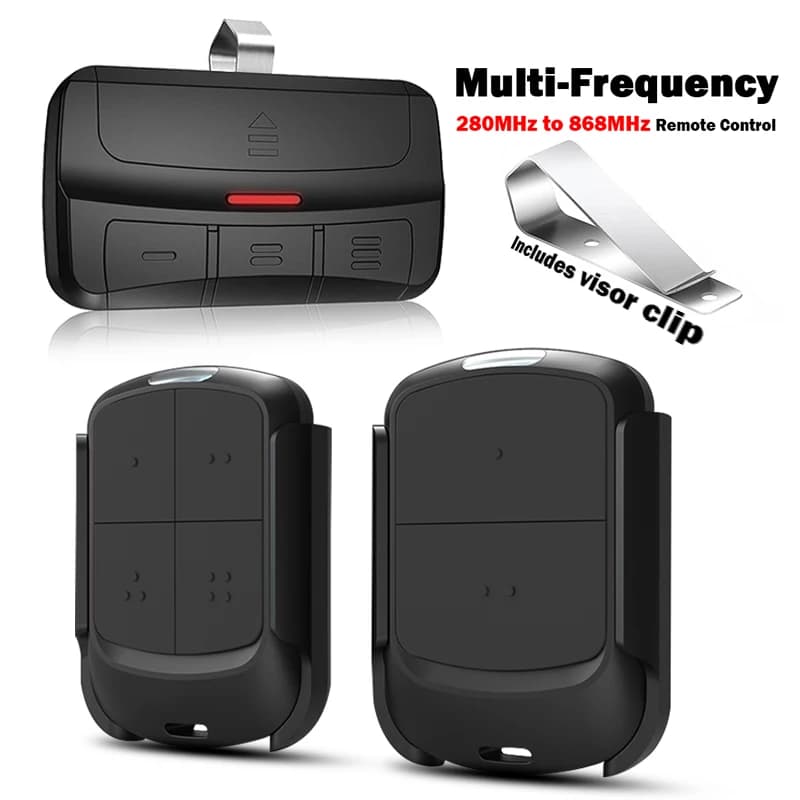 New Multi-Frequency 280 to 868MHz Duplicator Codegrabber Garage Door Remote Control Multi-brand Gate Keyfob Command Transmitter