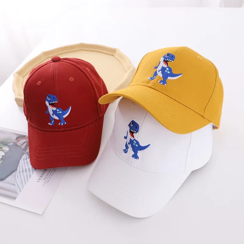 Baby Hat Cartoon Sun Hat Dinosaur Kinder Baseball Cap Summer Hat for Kids Baby Accessories Newborn Kids Hats Baby Caps for Boy