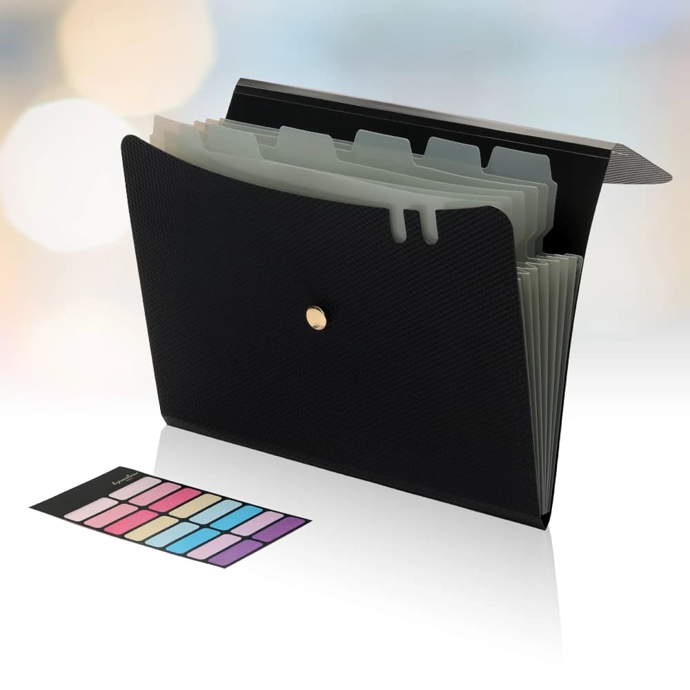 Expanding File Folders, A4 Size Accordion File Organizer, 7 Pockets Folders for Documents, for School Office Supplies
