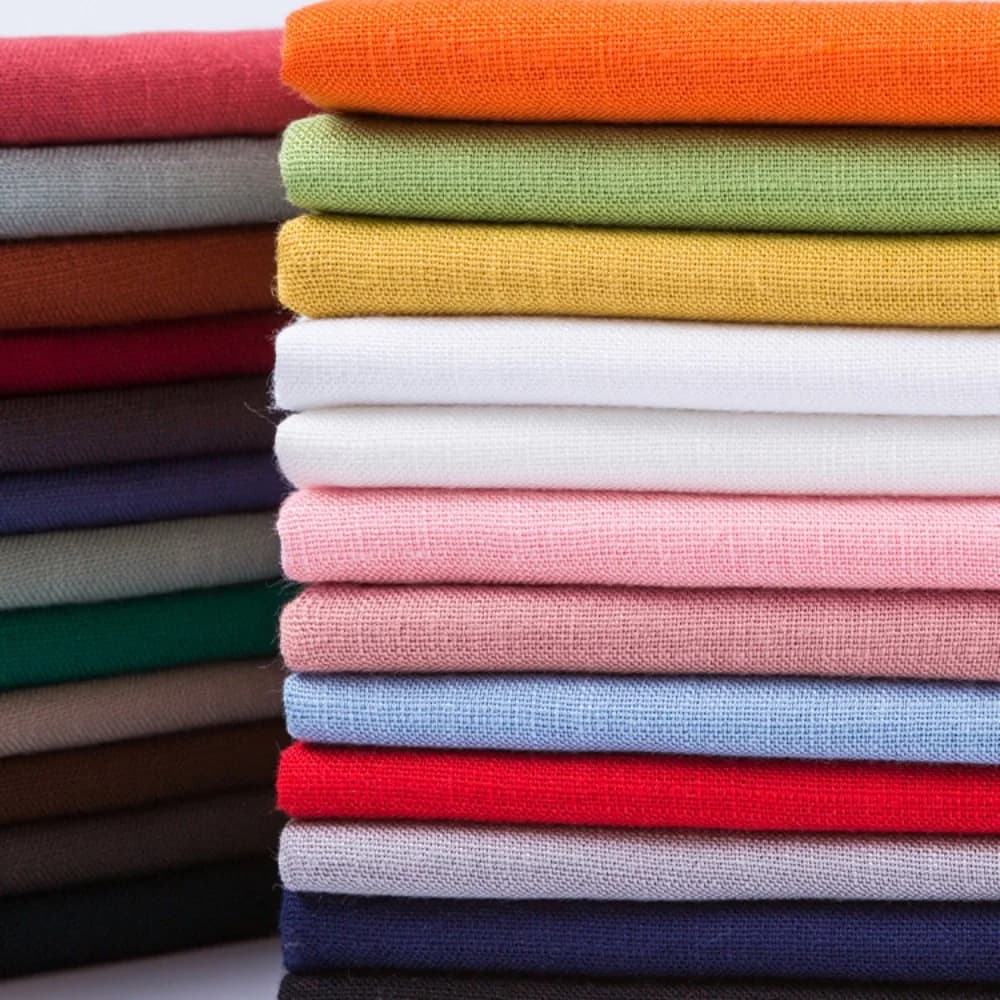 Stretch Cotton Linen Clothing Fabrics By Meter Textile Sewing Fabric Dress Pants Undershirt  Breathable Environmental Protection