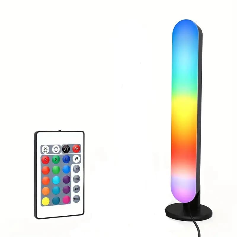 RGB Colorful ambient light Upgraded USB Rechargeable Model Christmas Decoration Desktop RGB Light Bar
